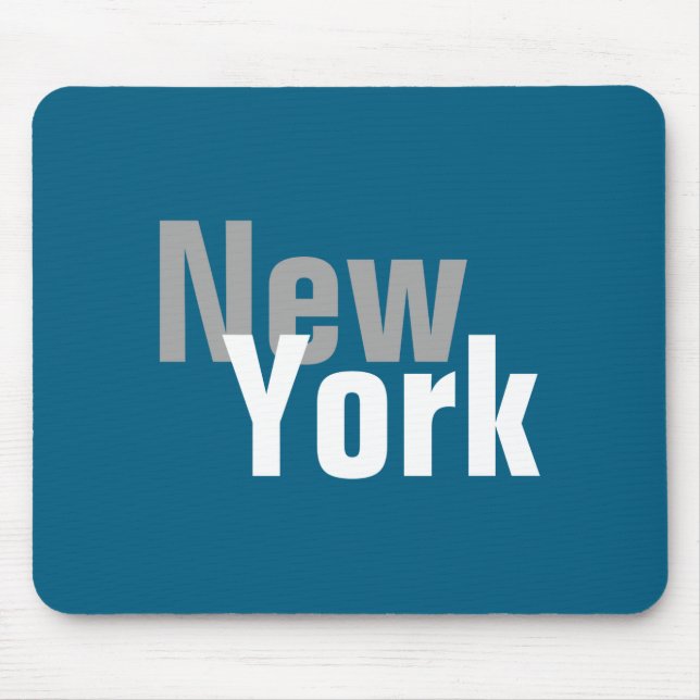New York Mens Basic Dark _1  Mouse Mat (Front)