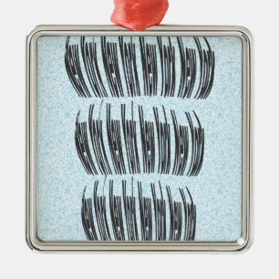 New York Metal Tree Decoration
