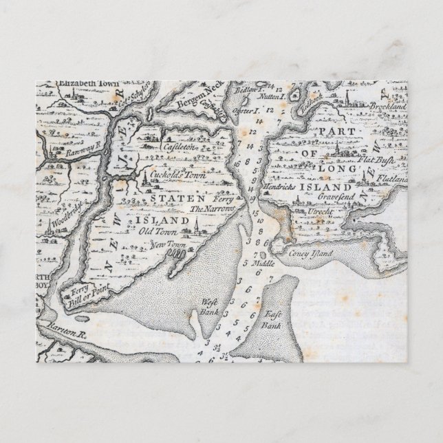 New York | Middle 18th Century Postcard (Front)