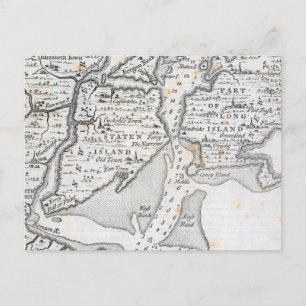 New York Middle 18th Century Postcard