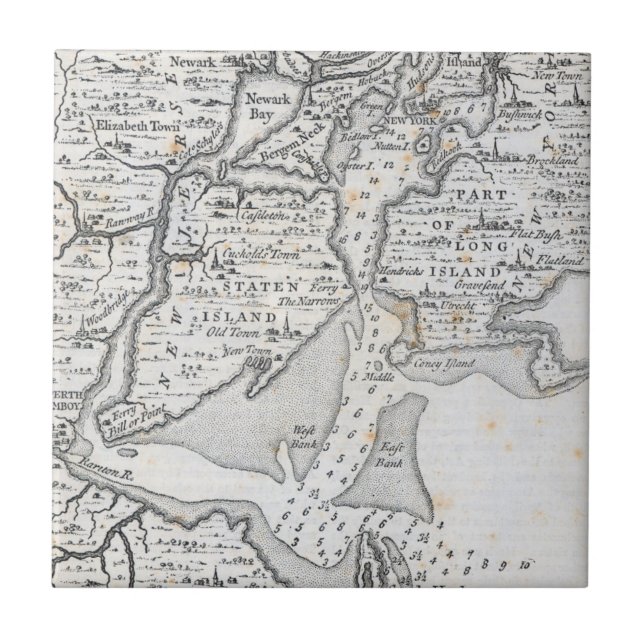 New York | Middle 18th Century Tile (Front)