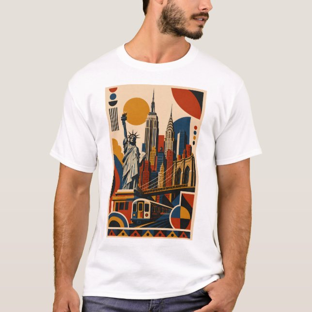 New York Modern T-Shirt (Front)