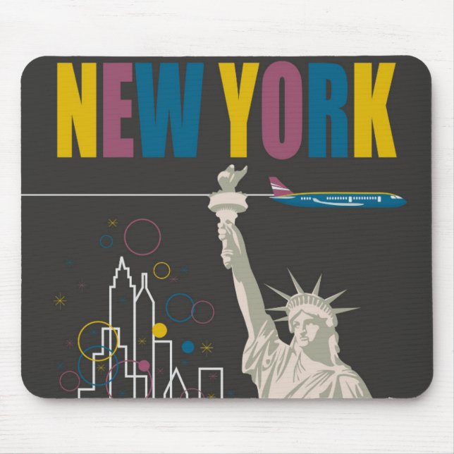 New York Mouse Mat (Front)