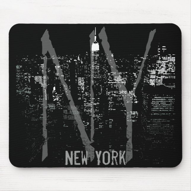 New York Mousepad Cityscape New York City Gifts (Front)