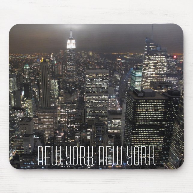 New York Mousepad Cityscape New York City Gifts (Front)