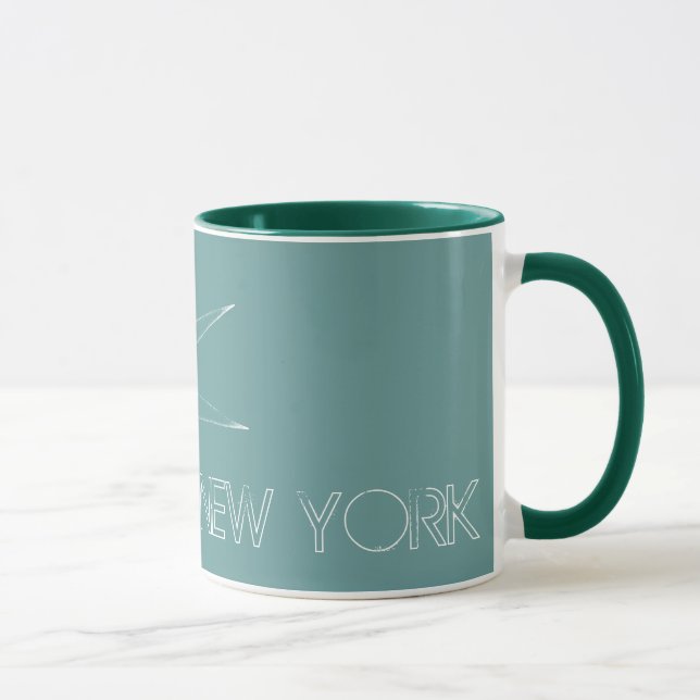 New York Mug New York Statue of Liberty Coffee Cup (Right)