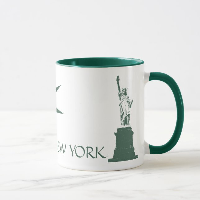 New York Mug New York Statue of Liberty Coffee Cup (Right)