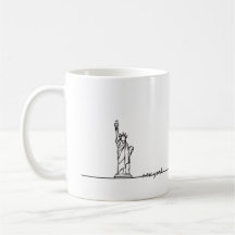 New York Mug, Statue of Liberty, New York Lover