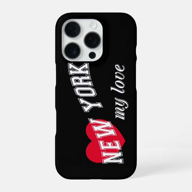New York my love iPhone Case (Back)