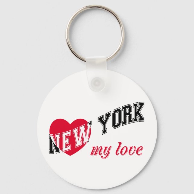 New York my love Key Ring (Front)