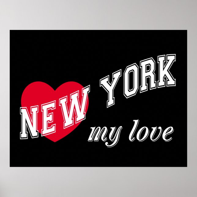 New York my love Poster (Front)