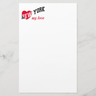 New York my love Stationery