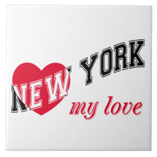 New York my love Tile