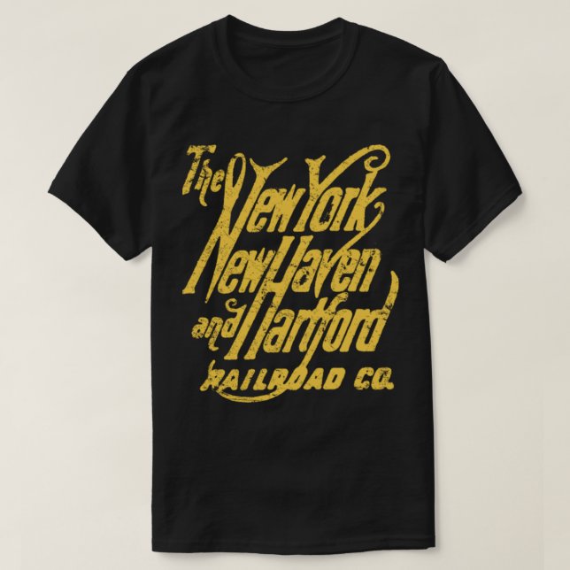 New York New Haven and Hartford Railroad  T-Shirt (Design Front)