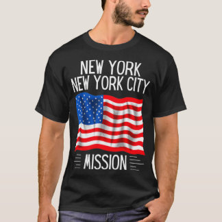 New York New York City LDS Mission Proud Mormon Mi T-Shirt