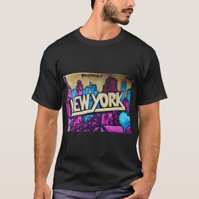 New York New York Graffiti T-Shirt (Front)