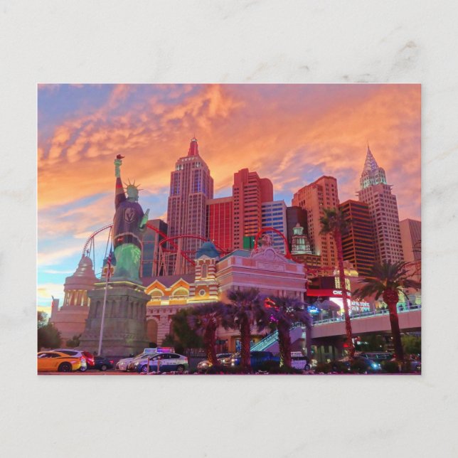 New York – New York Hotel #3 Postcard (Front)