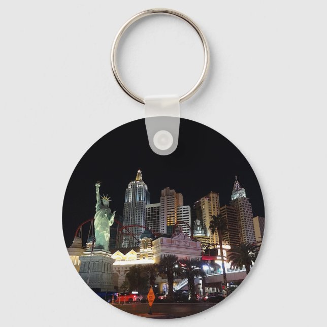 New York – New York Hotel #4 Keychain (Front)