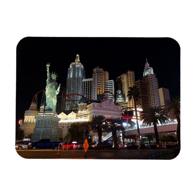 New York – New York Hotel #4 Magnet (Horizontal)