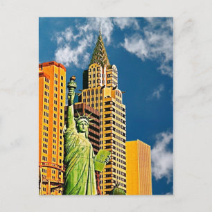 New York, New York Hotel, Las Vegas, Postcard