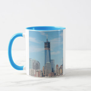 New York, New York. Manhattan City Skyline Mug