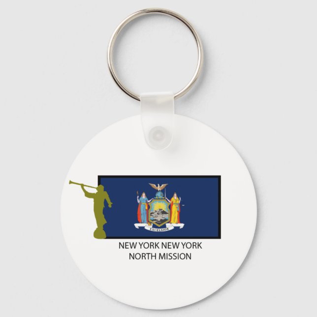 NEW YORK NEW YORK  NORTH MISSION LDS CTR KEY RING (Front)
