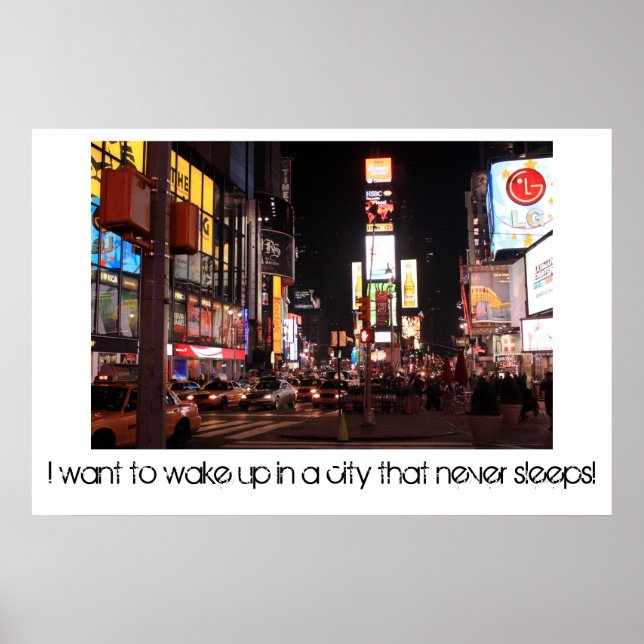 New York, New York Poster (Front)