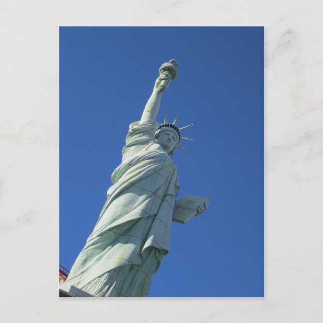New York New York Statue of Liberty [Vegas] Postcard (Front)