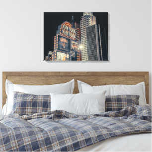 New York New York Stretched Canvas Print