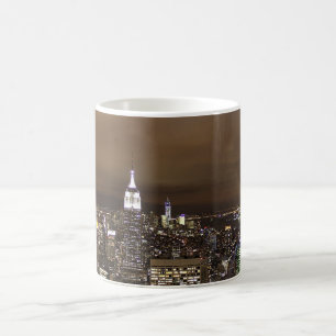 New York night skyline Coffee Mug