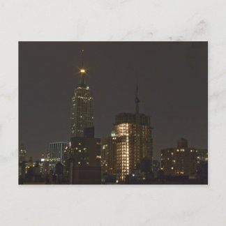 New York Nightlife Postcard