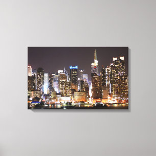 New York nightscape Canvas Print