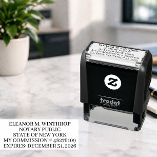 New York Notary Public Self-inking Stamp