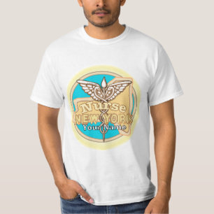 New York Nurse Caduceus T-Shirt