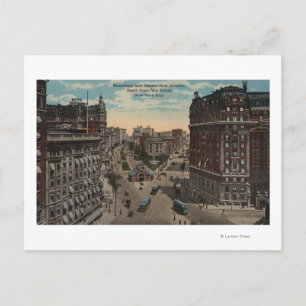 New York, NY - Broadway & Amsterdam Avenue Postcard