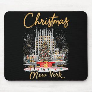 New York Ny Christmas Girl Trip Matching  Mouse Mat