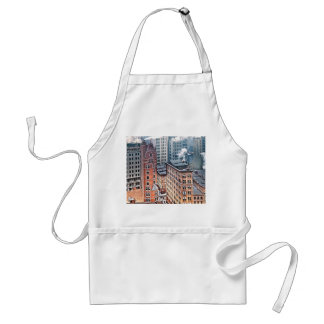 New York NY - Cluster of Skyscrapers c1900 Standard Apron
