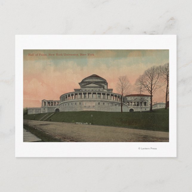 New York, NY - Hall of Fame, New York University Postcard (Front)