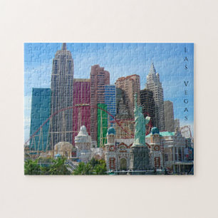 new york ny, las vegas jigsaw puzzle