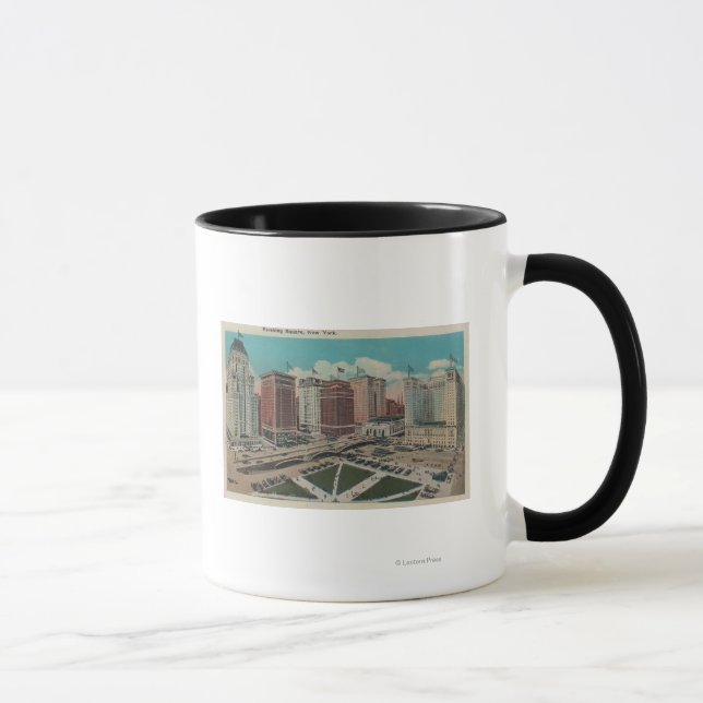 New York, NY - Perishing Square Mug (Right)