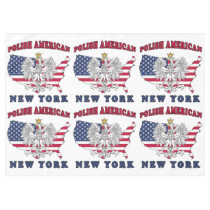 New York NY Polish Tablecloth