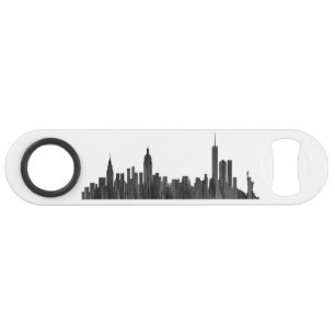 NEW YORK, NY SKYLINE PAINTBRUSH -