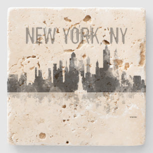 NEW YORK, NY SKYLINE STONE COASTER