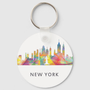 NEW YORK, NY SKYLINE WB1 - KEY RING