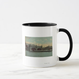 New York, NY - South Ferry Terminal Building Mug