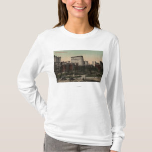 New York, NY - Union Square View, Horse Carts T-Shirt