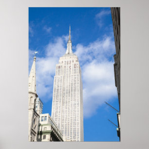 New York, NY, USA - A view of downtown New Poster