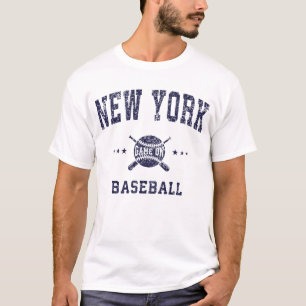New York NY Vintage Baseball Throwback Retro T-Shirt