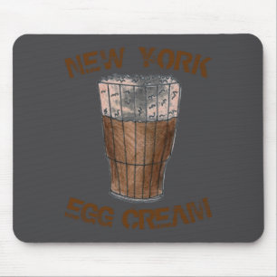 New York Nyc Clic Egg Cream Soda Fountain _1  Mouse Mat