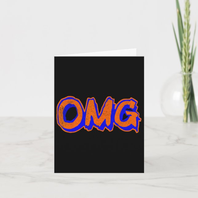 New York Omg  Card (Front)